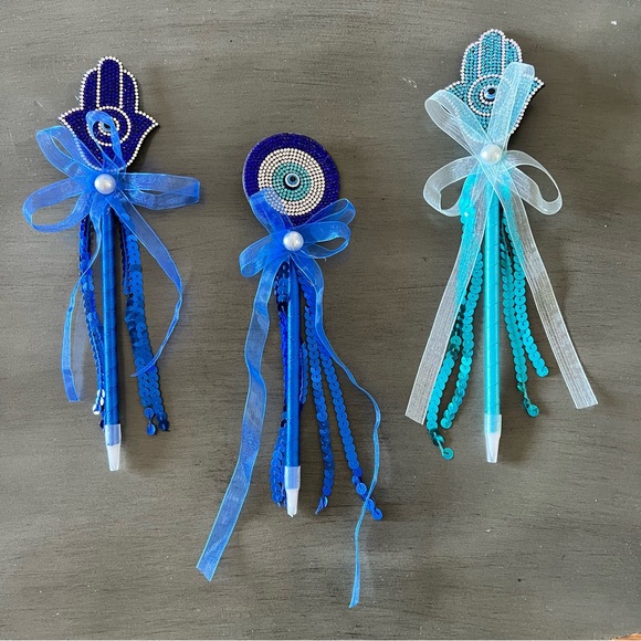 Silver Matte Metallic Tennis Racket Pickleball 7.5" Black Ink Pen More Pen Avail - Picture 4 of 5